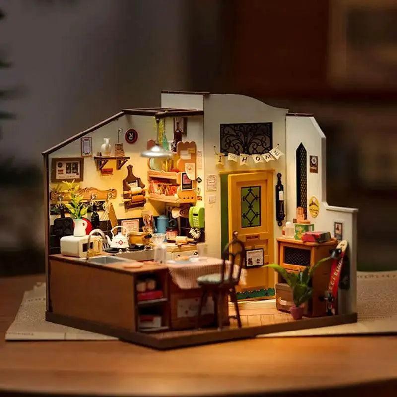  Robotime Rolife Miniature House Homey Kitchen Set 3D Puzzle -  ToylandEU™