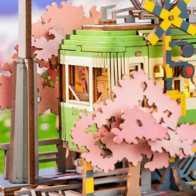  Robotime Rolife Sakura Journey Wooden Puzzle Car Kit -  ToylandEU™