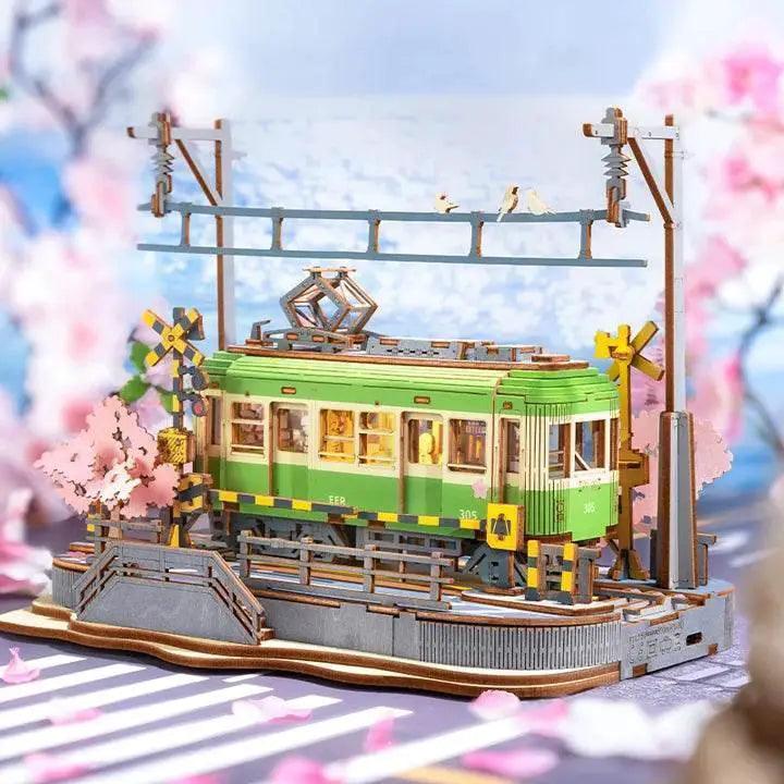  Robotime Rolife Sakura Journey Wooden Puzzle Car Kit -  ToylandEU™