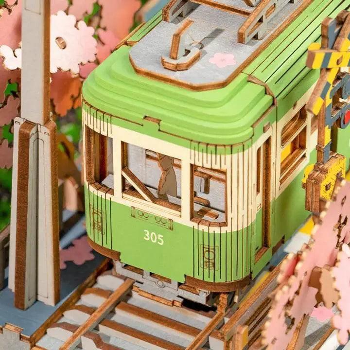  Robotime Rolife Sakura Journey Wooden Puzzle Car Kit -  ToylandEU™