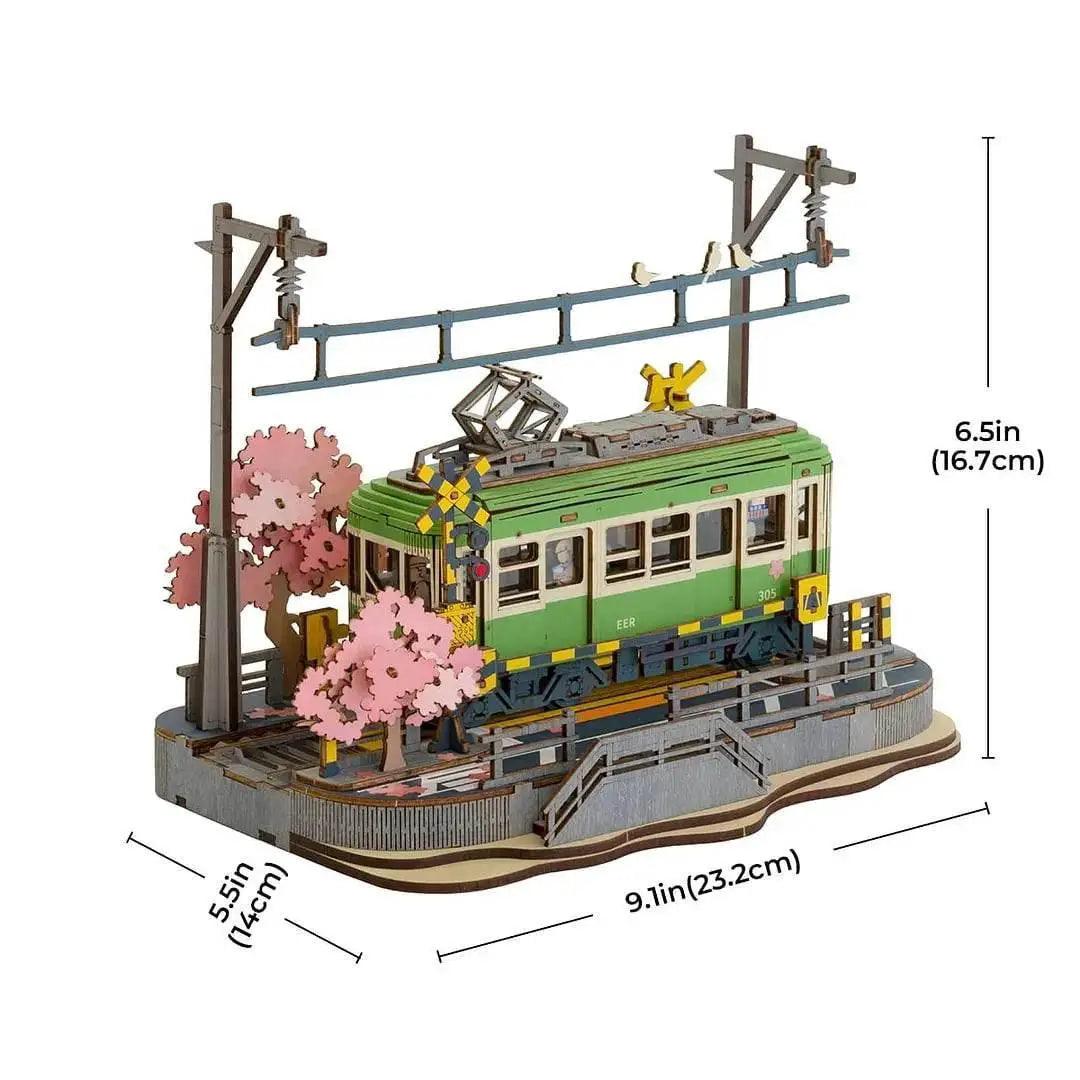  Robotime Rolife Sakura Journey Wooden Puzzle Car Kit -  ToylandEU™