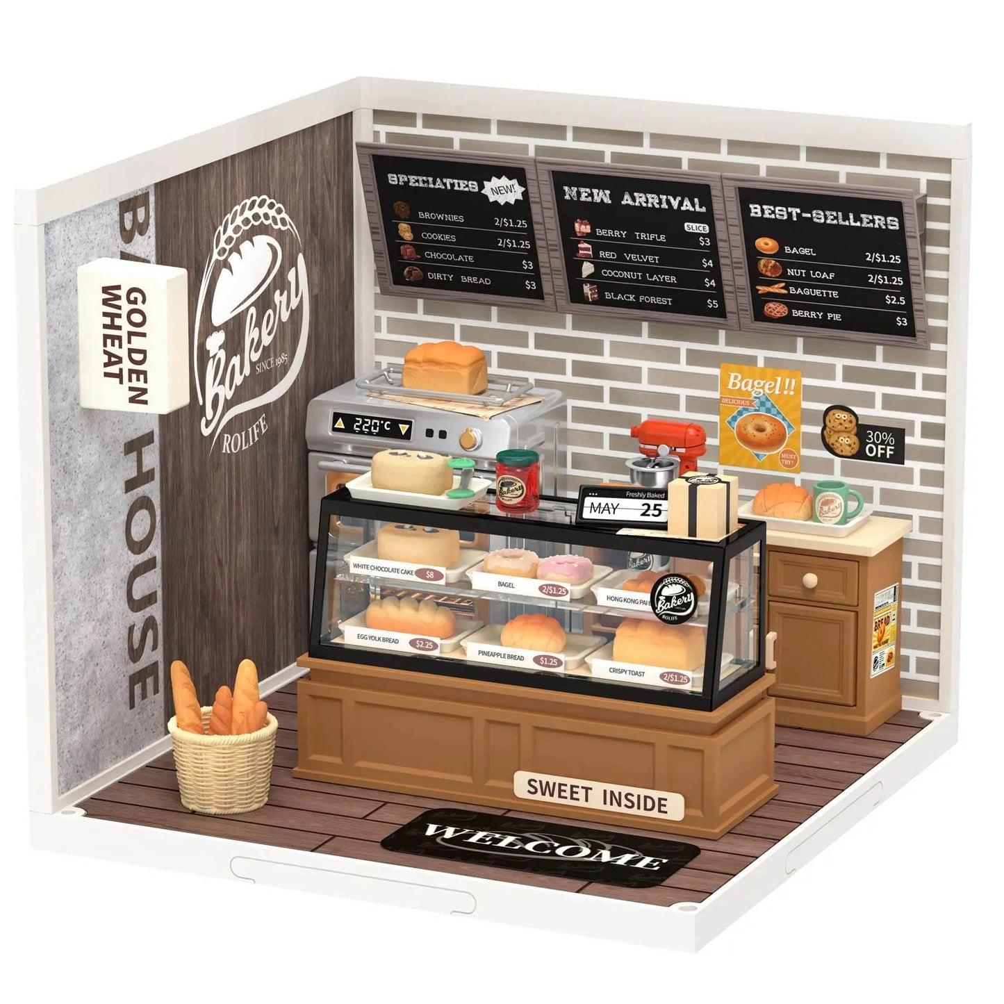 Robotime Rolife Super Creat Plastic Building Blocks DIY Miniature House Kit for Kids and Adults 3D Puzzle Fun 3D Puzzle - ToylandEU