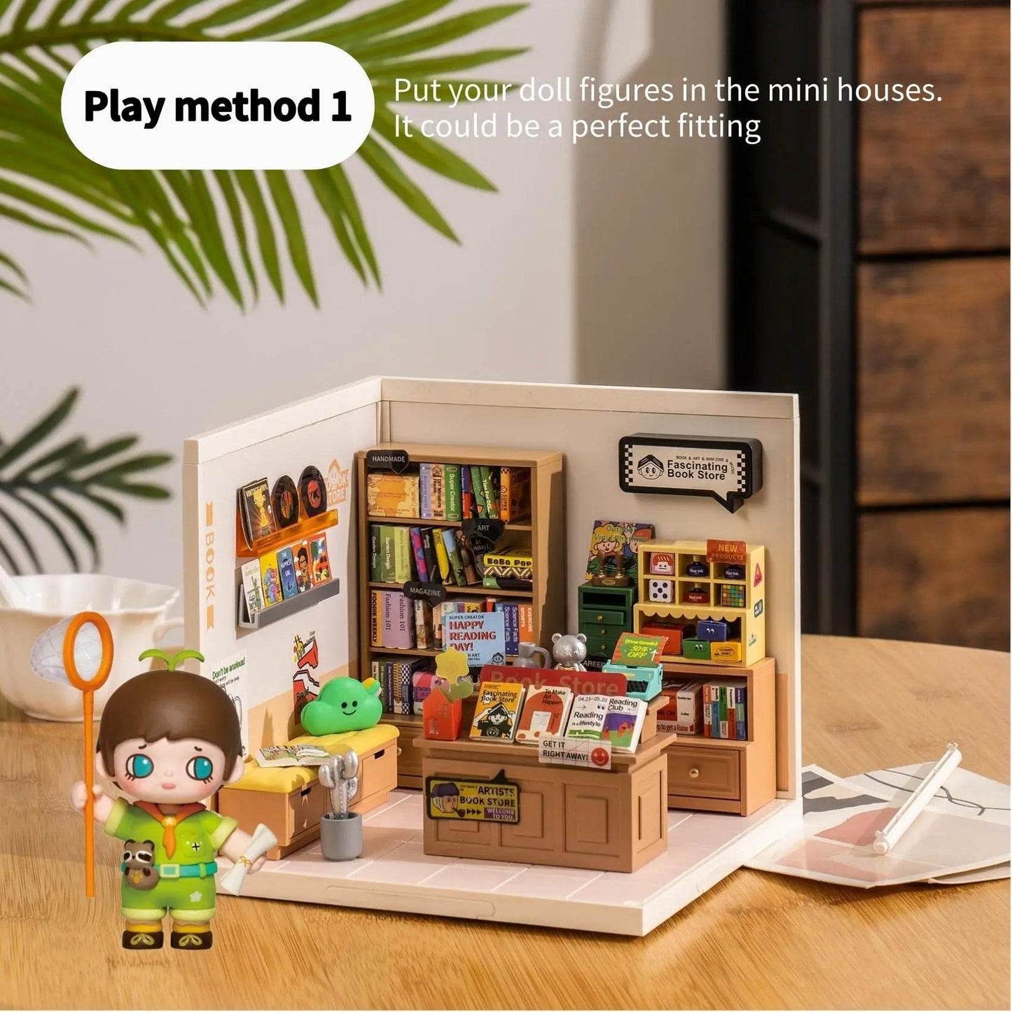 Robotime Rolife Super Creat Plastic Building Blocks DIY Miniature House Kit for Kids and Adults 3D Puzzle Fun 3D Puzzle - ToylandEU