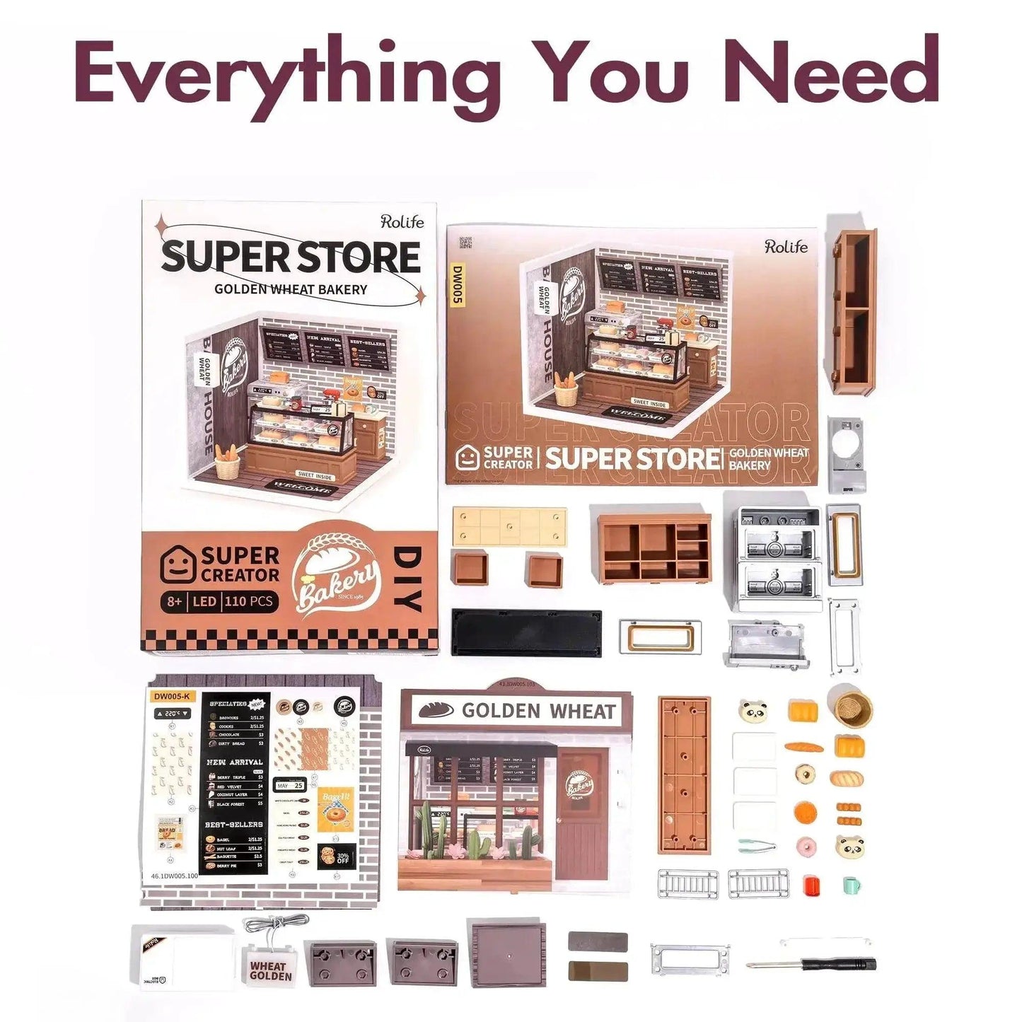  Robotime Rolife Super Creat Plastic Building Blocks Kit -  ToylandEU™