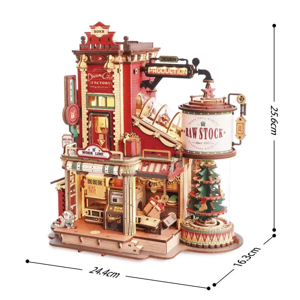  Robotime Wooden Music Box Dream Factory Kit 3D Puzzle -  ToylandEU™