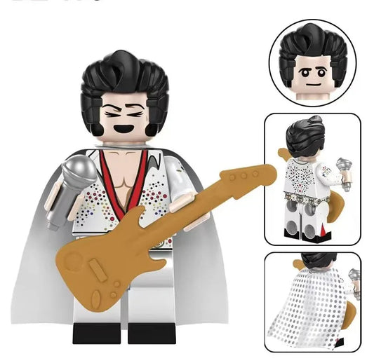 Rock ‘n’ Roll Legend Custom Minifig - ToylandEU
