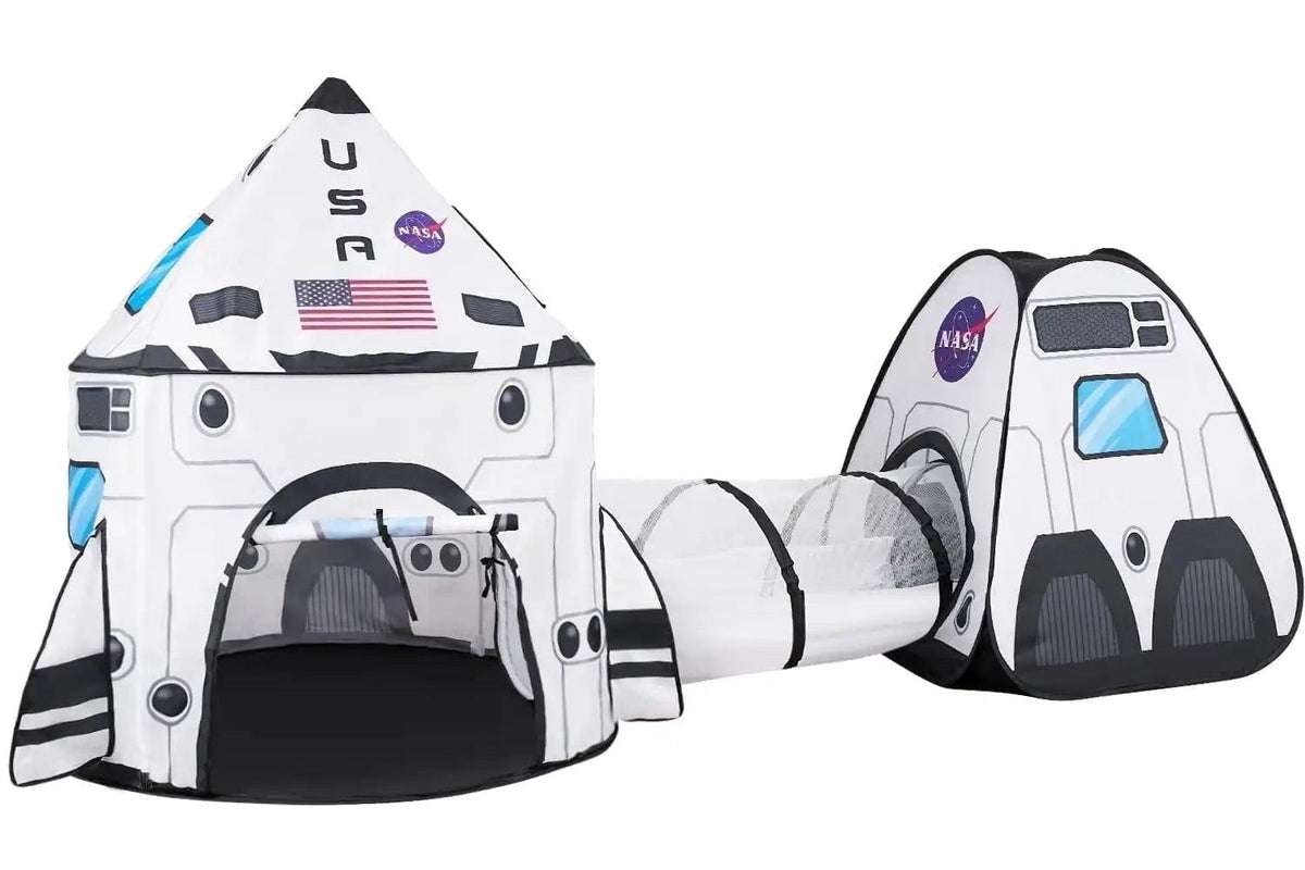 Rocket Ship Play Tent Set| Tunnel Included | Toylandeu