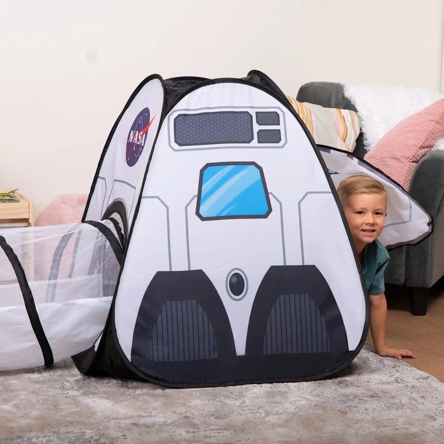  Rocket Ship Pop Up Play Tent Set Three Piece Fun -  ToylandEU™