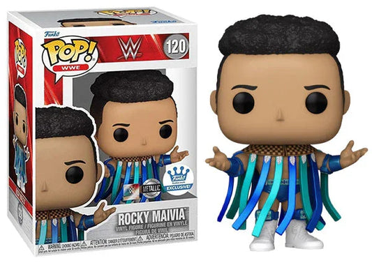 Rocky Maivia (Metallic, WWE) 120 - Funko Shop Exclusive - ToylandEU