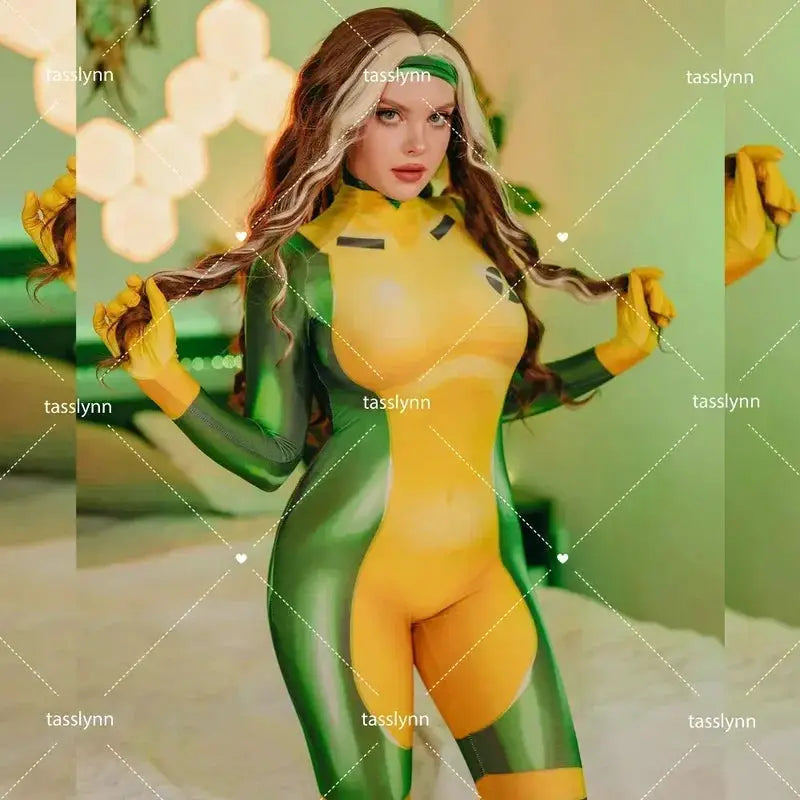  Rogue Anna Marie Cosplay Zentai Suit Unisex Durable -  ToylandEU™