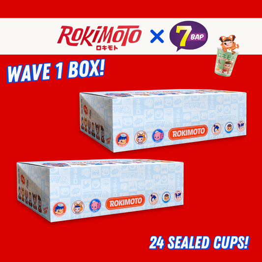 Rokimoto Wave 1 Collectible Figures Sealed Case With Slurprise Chase