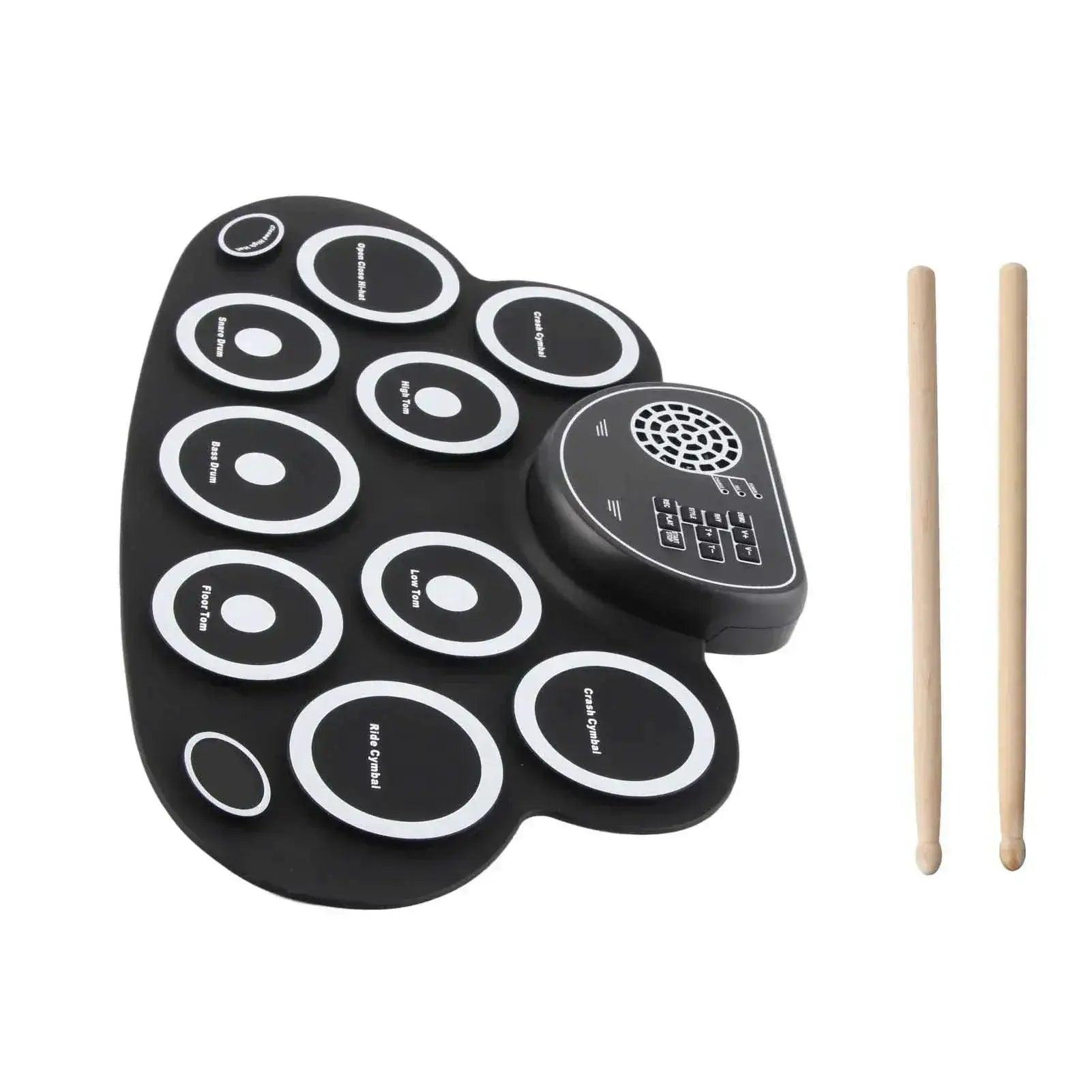 Roll Up Drum Set USB Speakers Rechargeable Kids -  ToylandEU™