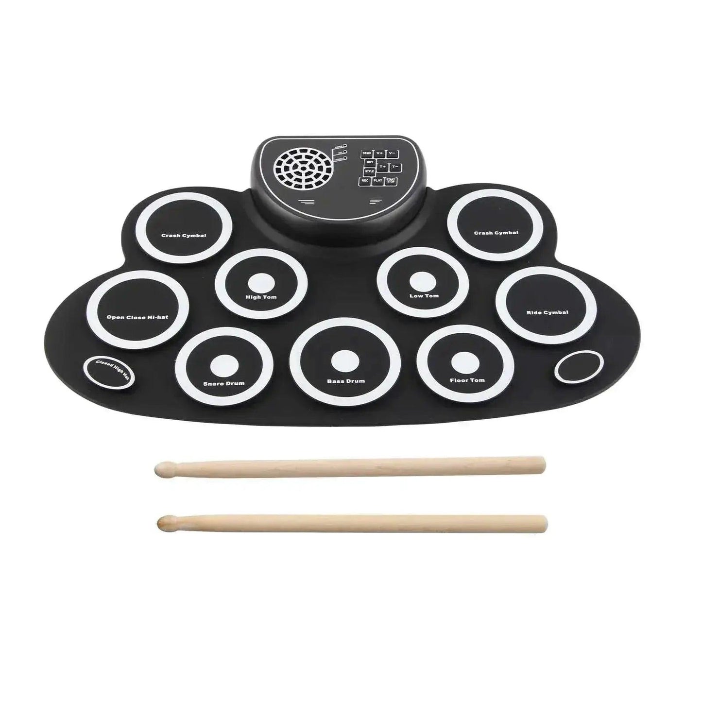  Roll Up Drum Set USB Speakers Rechargeable Kids -  ToylandEU™