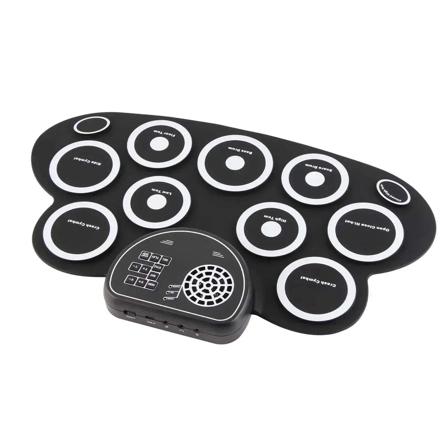 Roll Up Drum Set With Dual USB Speakers Rechargeable - ToylandEU