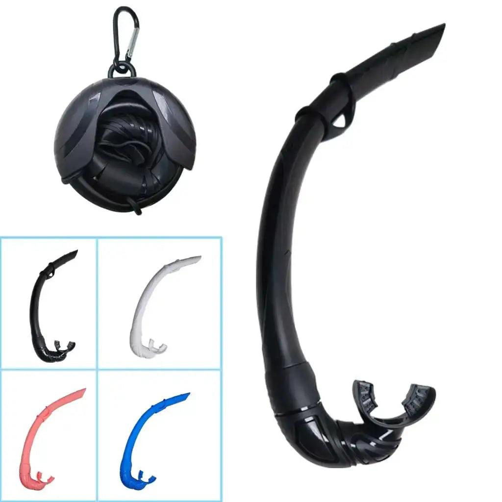  Roll Up Silicone Snorkel Compact With Breathing Tube -  ToylandEU™
