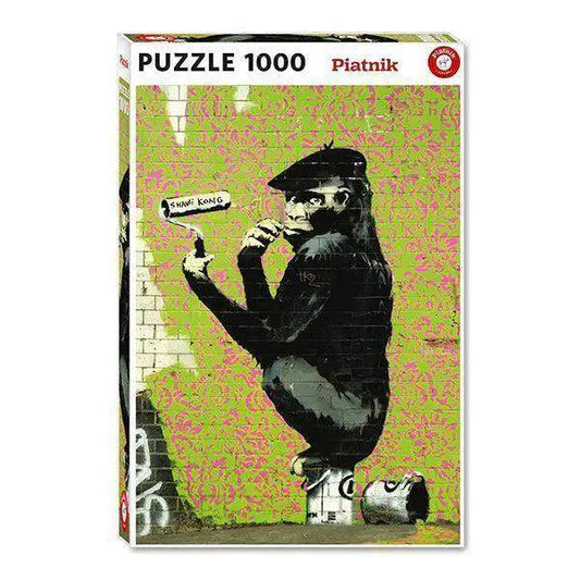  Banksy Roller Chimp 1000 Piece Jigsaw Puzzle Iconic -  ToylandEU™
