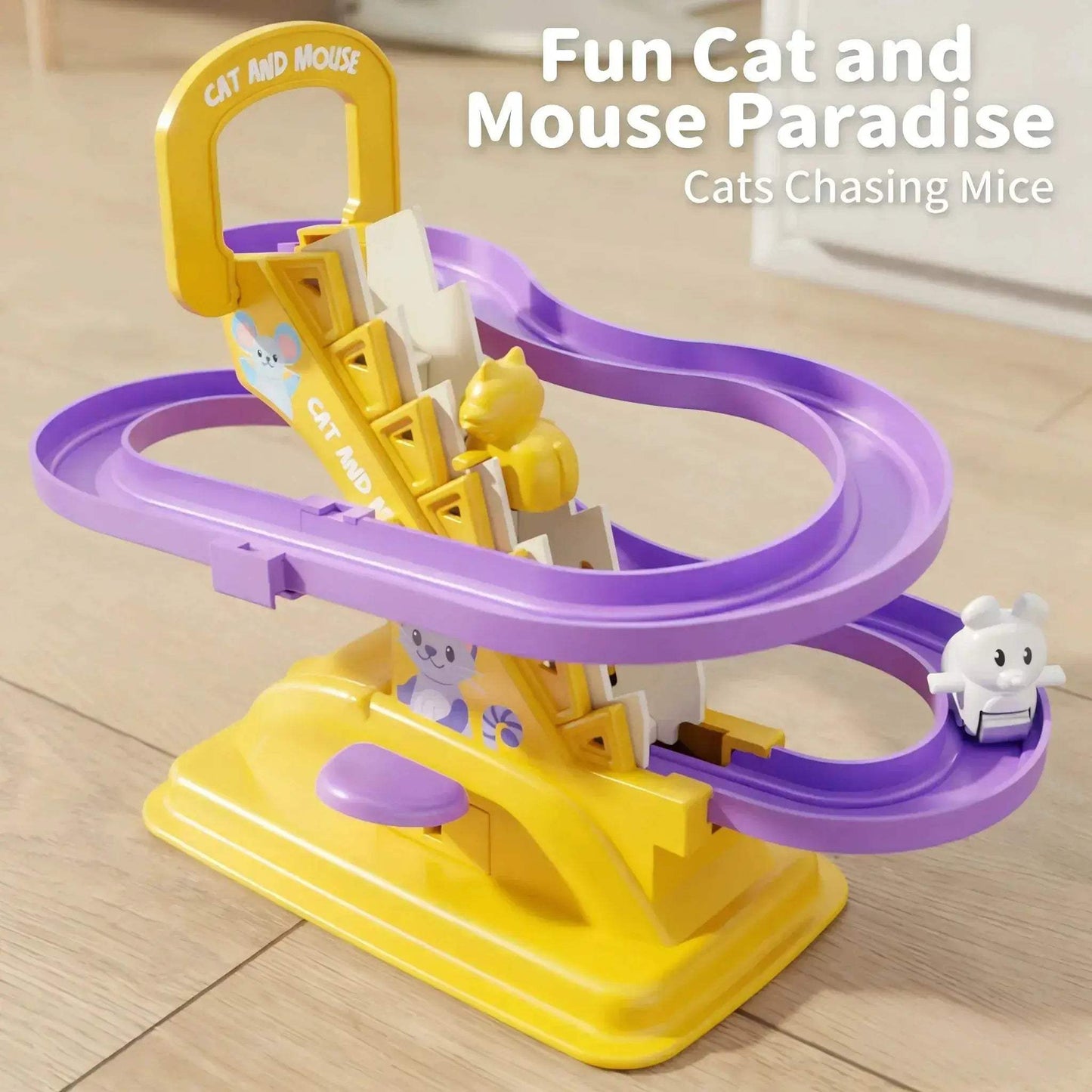 Roller Coaster Racing Track Toy Travel Ready Gift For Kids - ToylandEU