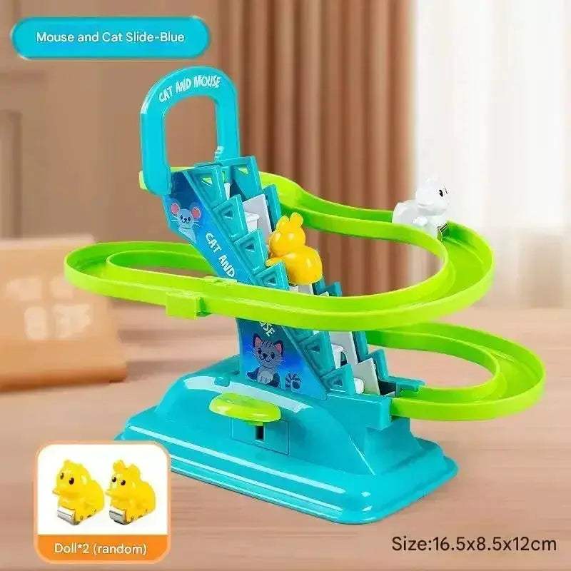 Roller Coaster Racing Track Toy Travel Ready Gift For Kids - ToylandEU