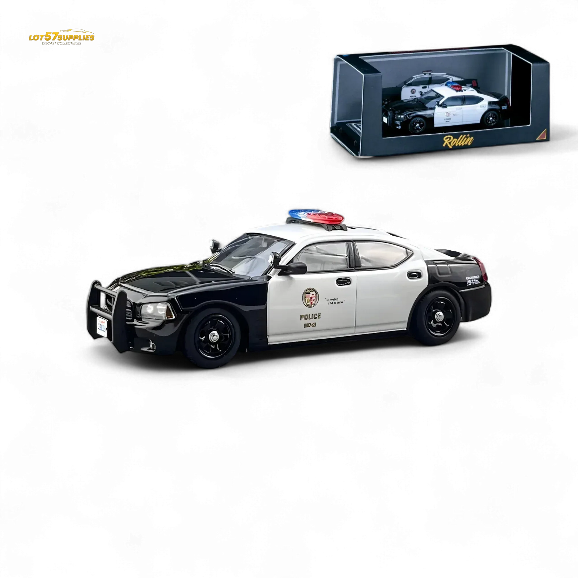 Rollin 1:64 LAPD Charger 06 Los Angeles Police - ToylandEU