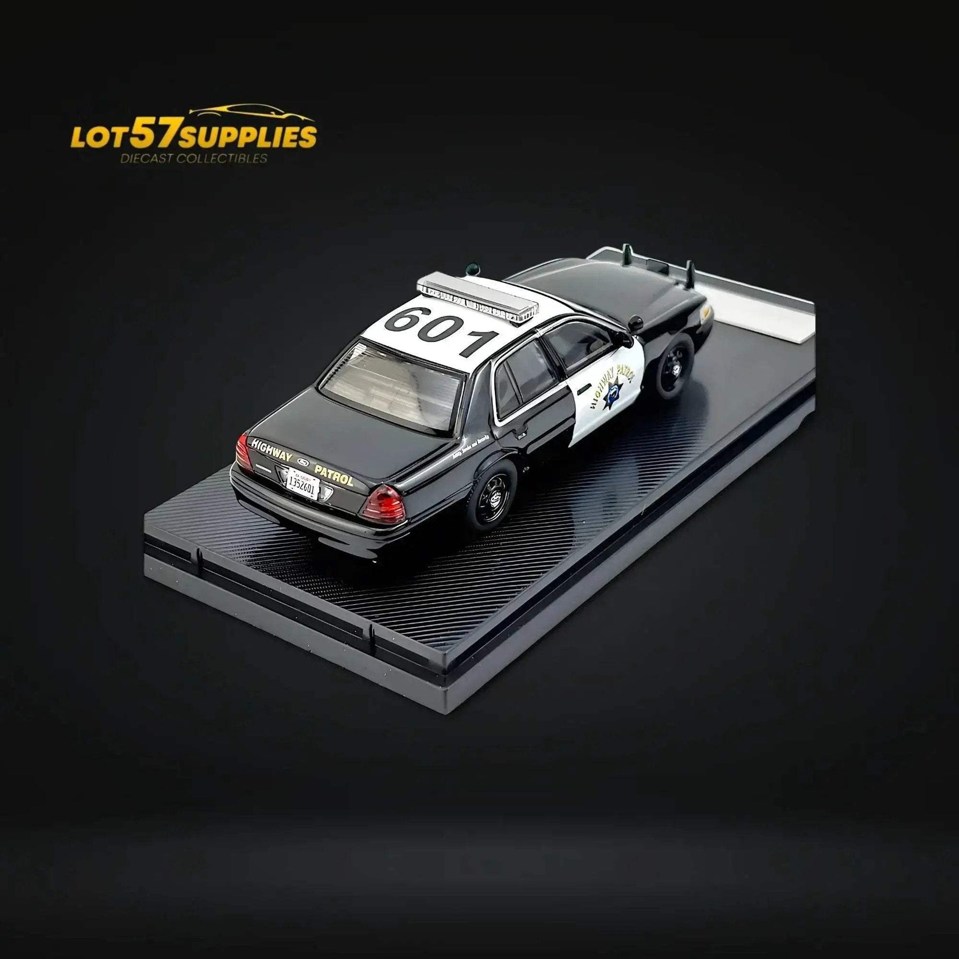 Rollin Ford Crown Victoria California State Police Car 1:64 - ToylandEU