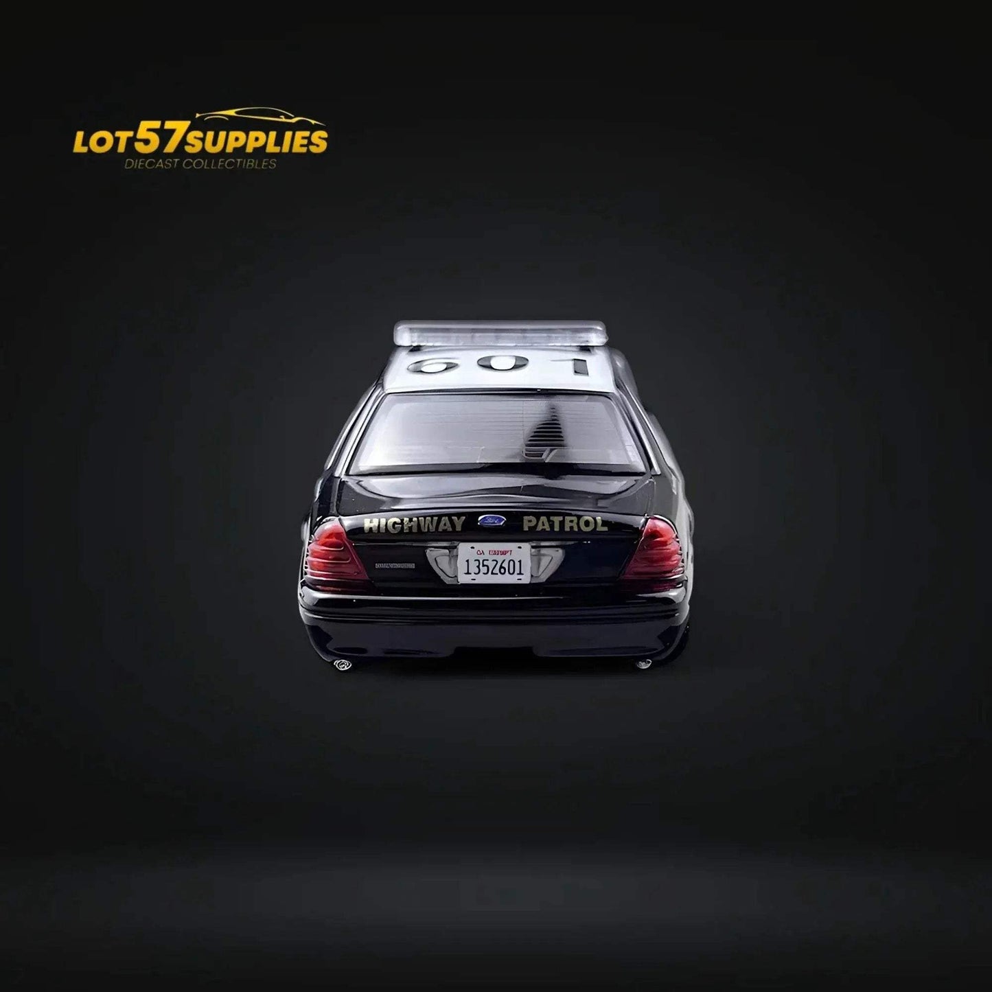 Rollin Ford Crown Victoria California State Police Car 1:64 - ToylandEU