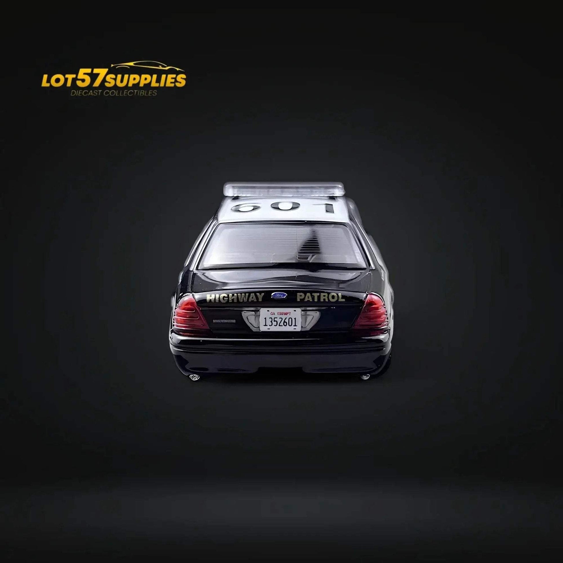 Rollin Ford Crown Victoria California State Police Car 1:64 - ToylandEU