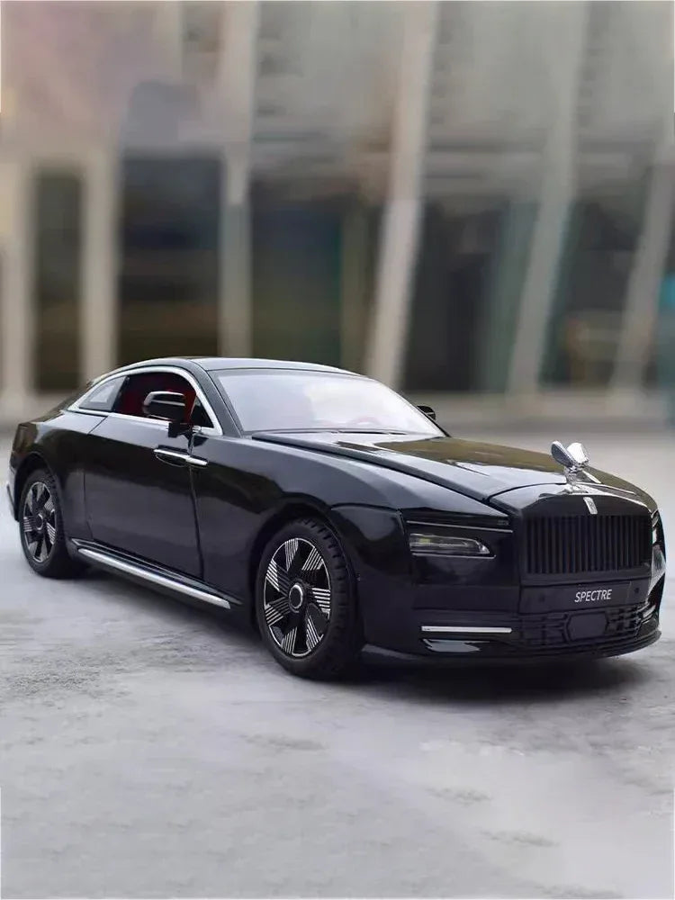 Rolls Royce Spectre 1:24 Alloy Diecast Model Car, Non Electric, Collectors Gift - ToylandEU