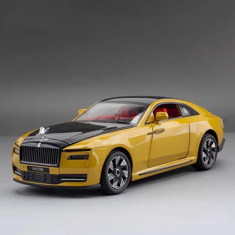 Rolls Royce Spectre 1:24 Alloy Diecast Model Car, Non Electric, Collectors Gift - ToylandEU