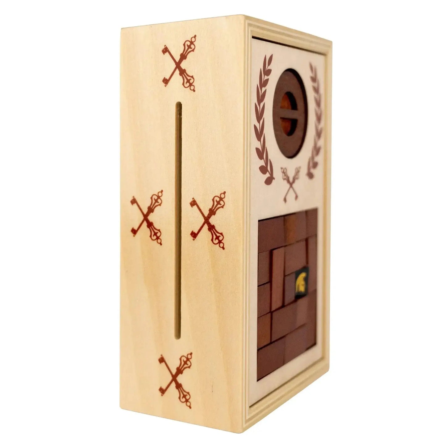 Roman Lock Box Puzzle Gift Box With Hidden Cash Slot - ToylandEU