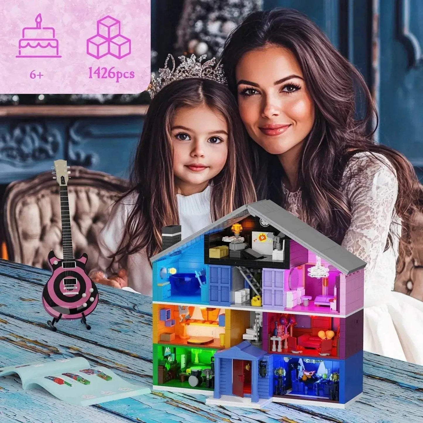  Romantic Building Block Set Age 14 Toyland EU -  ToylandEU™