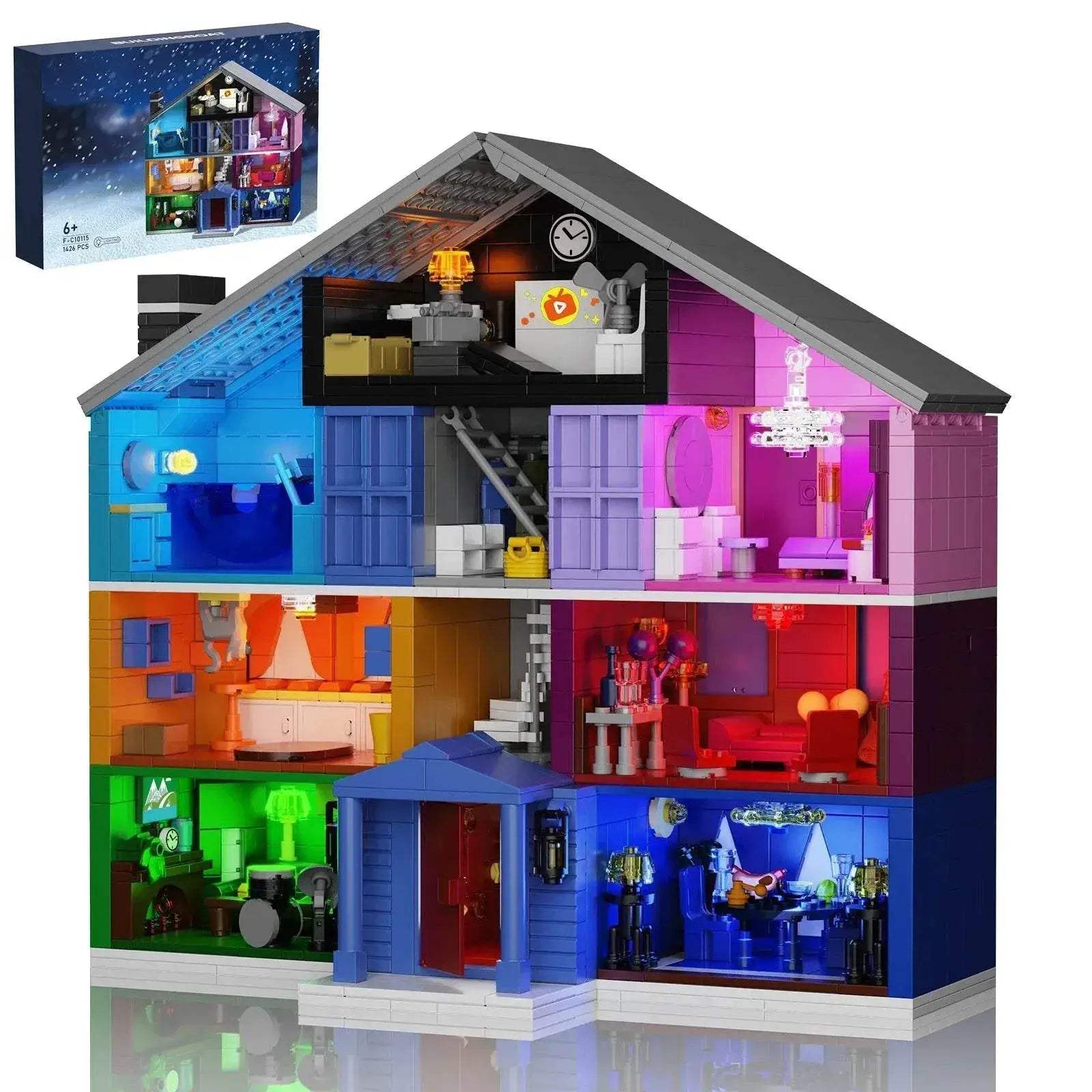  Romantic Building Block Set Age 14 Toyland EU -  ToylandEU™