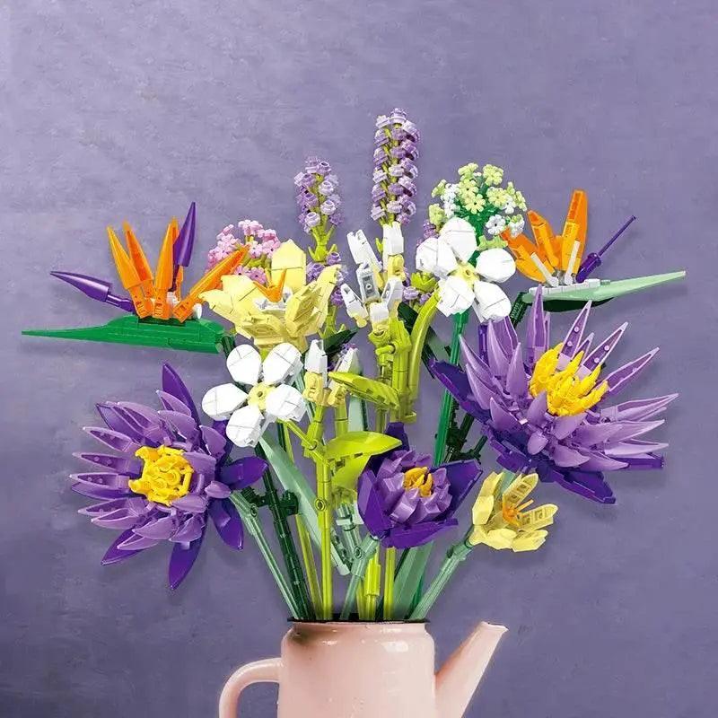  Romantic Building Blocks 891 Bouquet Toyland EU -  ToylandEU™