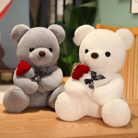  Romantic Rose Bear Plush Valentine Gift Keepsake -  ToylandEU™