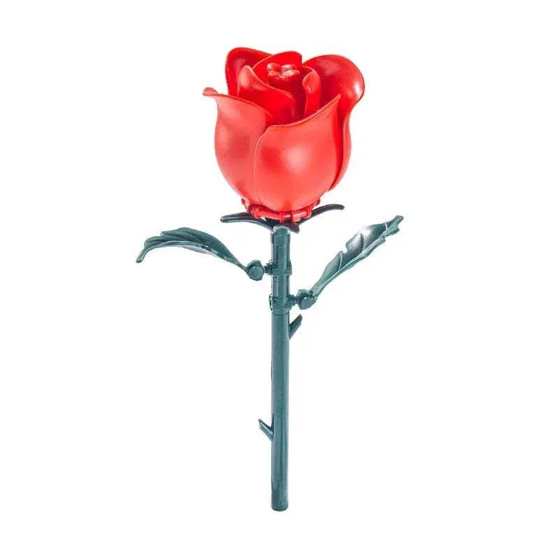 Building Blocks Ideas MOC Romantic Bouquet Tulips Rose Flower Bricks Home House Decoration Toys DIY Creative Gift for Friend - ToylandEU