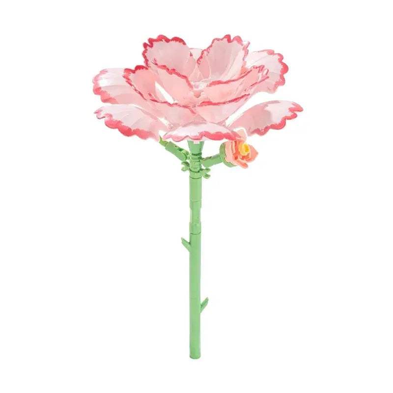 Building Blocks Ideas MOC Romantic Bouquet Tulips Rose Flower Bricks Home House Decoration Toys DIY Creative Gift for Friend - ToylandEU