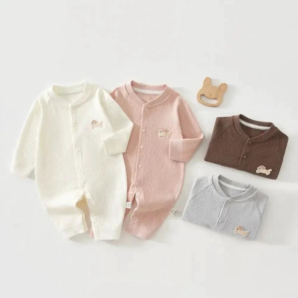  Pure Cotton Baby Jumpsuit Unisex Romper 0 To 18 Months -  ToylandEU™