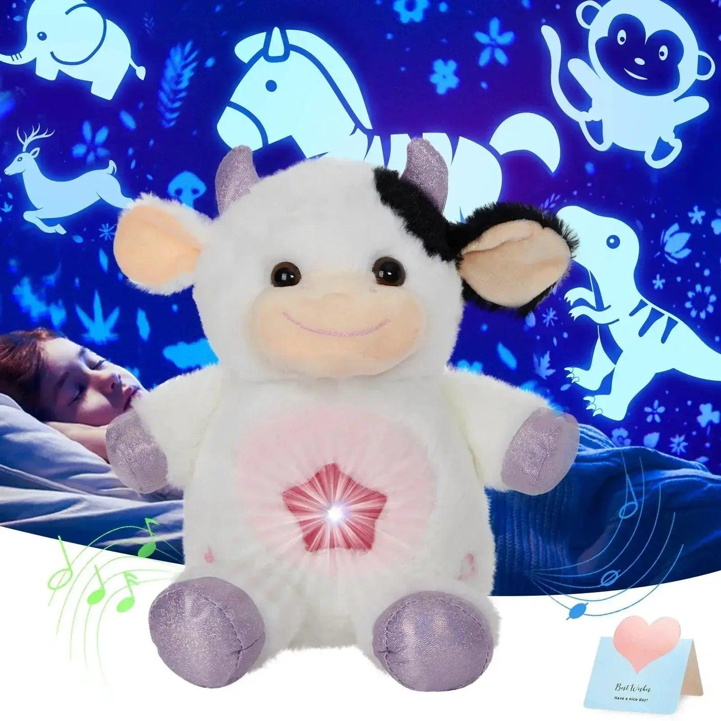  Room Projector Plush Toy Glowing Atmosphere Light Soft Plush -  ToylandEU™