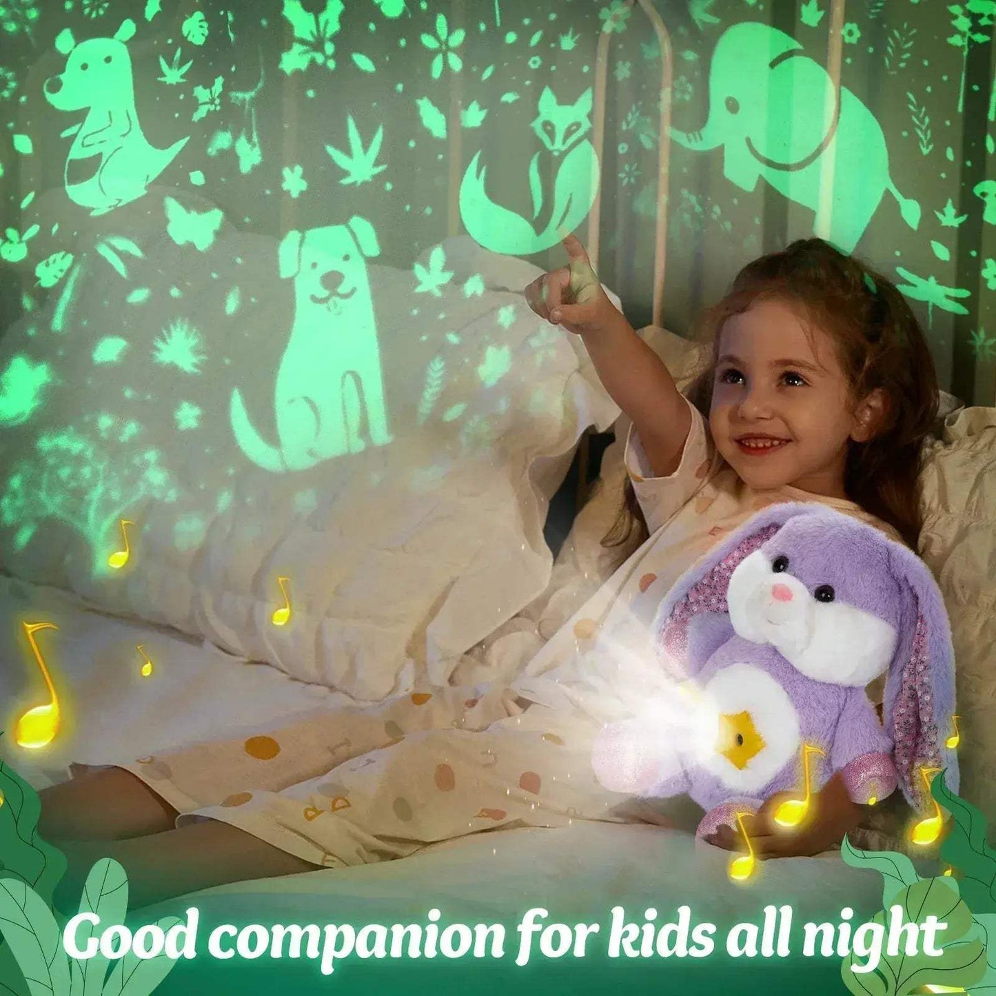 Room Projector Plush Toy With Glowing Atmosphere Light - ToylandEU