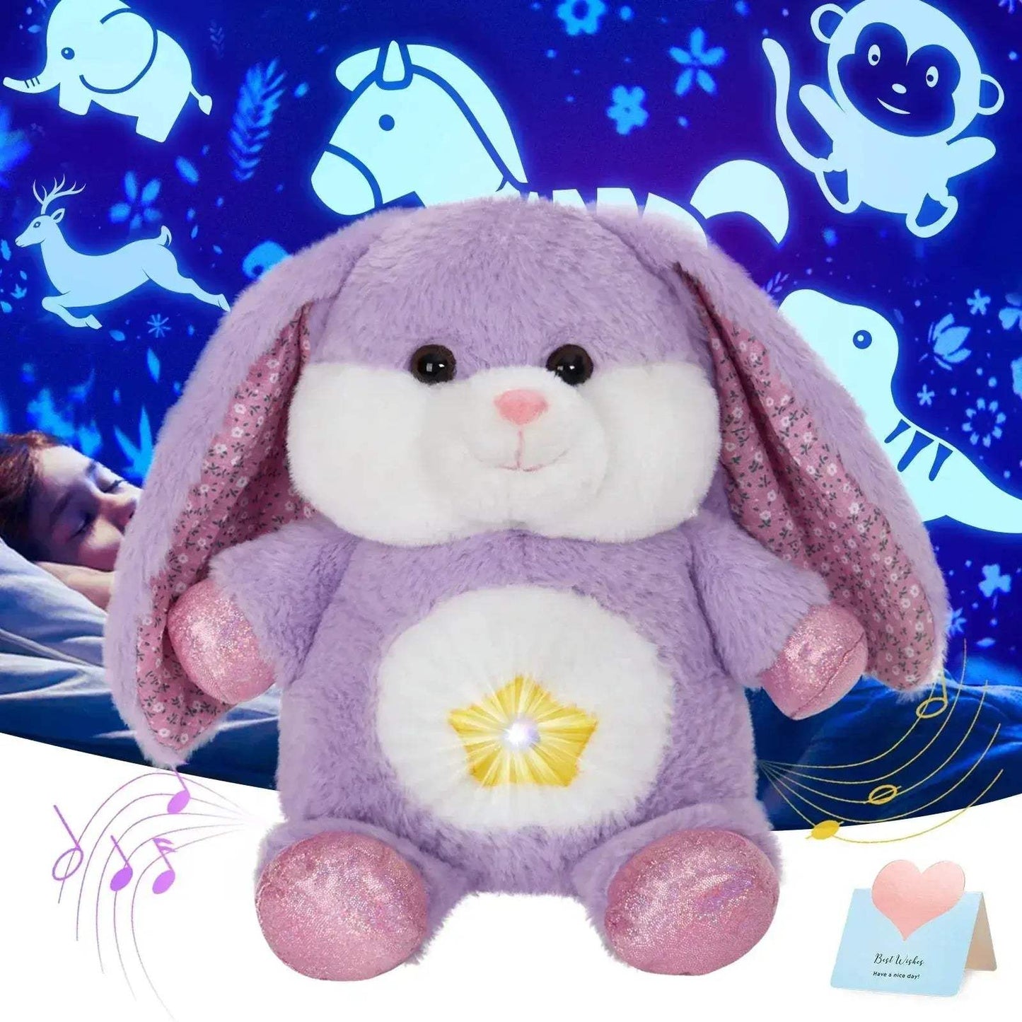 Room Projector Plush Toy With Glowing Atmosphere Light - ToylandEU