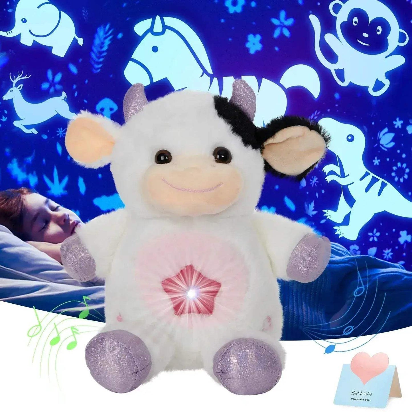 Room Projector Plush Toy With Glowing Atmosphere Light - ToylandEU