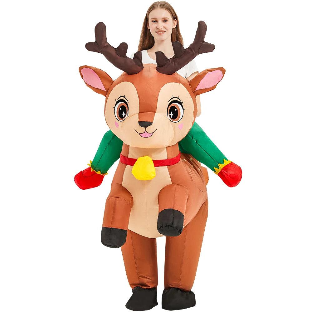 Rooster Costume Inflatable | Chicken Jockey | Toylandeu™