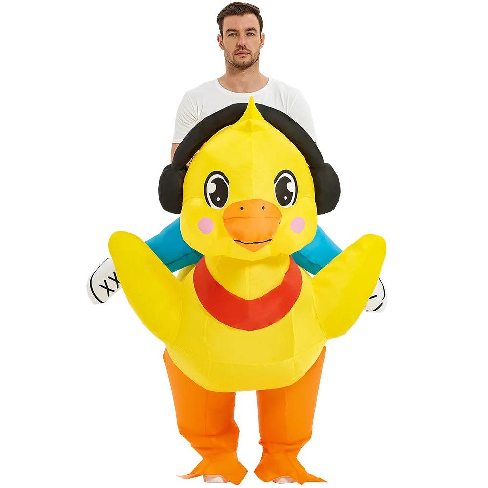 Rooster Costume Inflatable | Chicken Jockey | Toylandeu™