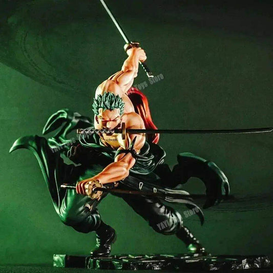  Roronoa Zoro One Piece Figure, Anime Figurines King of Hell Wano Onigashima Santoryu Ogi -  ToylandEU™