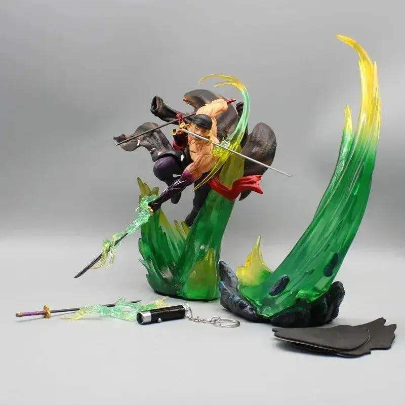 Roronoa Zoro One Piece LED Figure With Slashing Pose - ToylandEU