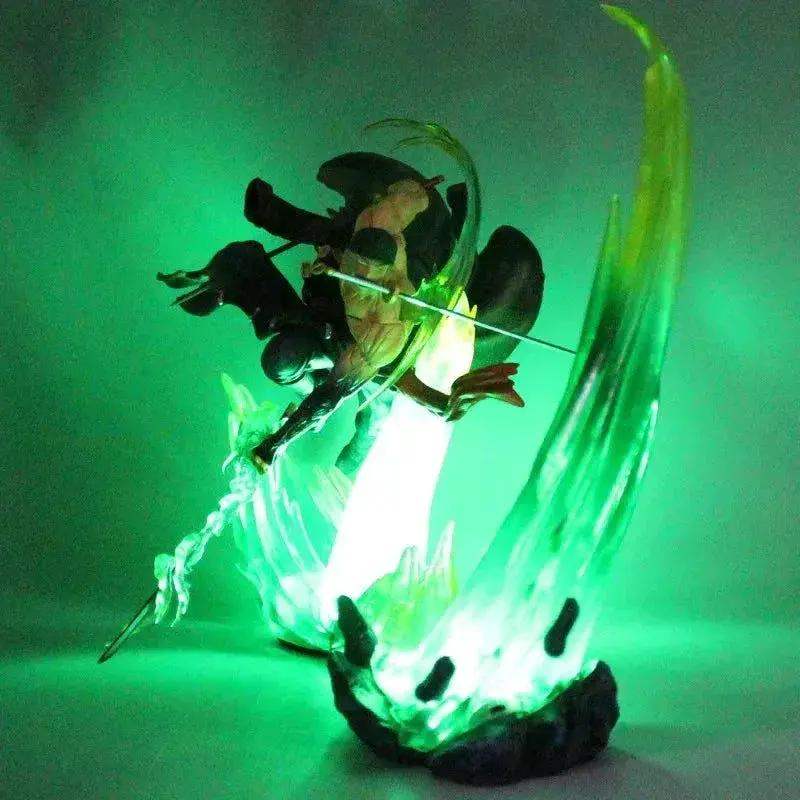 Roronoa Zoro One Piece LED Figure With Slashing Pose - ToylandEU