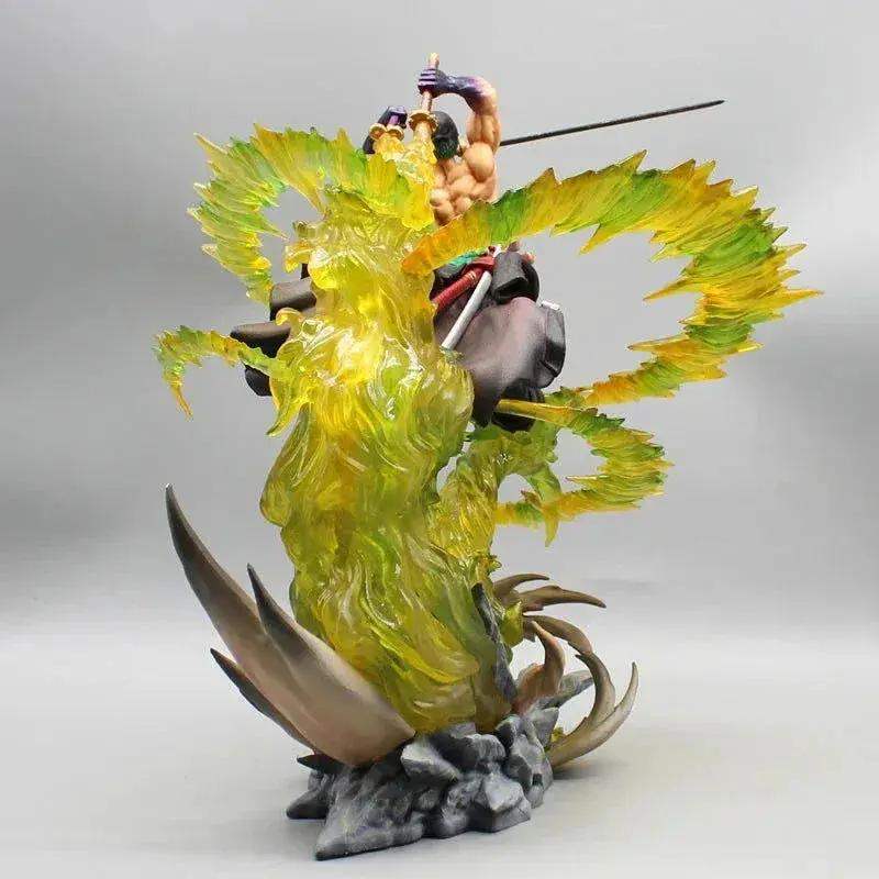 Zoro Santoryu Armament Haki LED One Piece Figure Collectible - ToylandEU