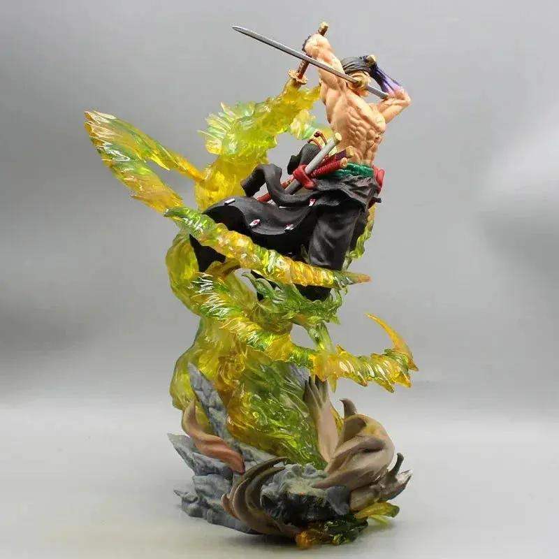 Zoro Santoryu Armament Haki LED One Piece Figure Collectible - ToylandEU