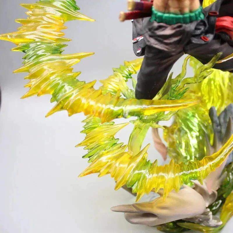 Zoro Santoryu Armament Haki LED One Piece Figure Collectible - ToylandEU