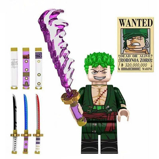  Lego Minifigure Zoro One Piece Collectible Display Ready -  ToylandEU™
