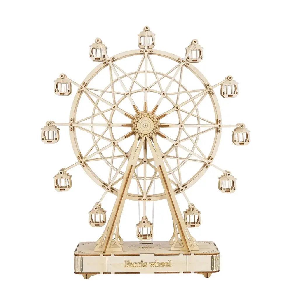  Rotatable 3D Ferris Wheel Wooden Model Kit CE Certified -  ToylandEU™